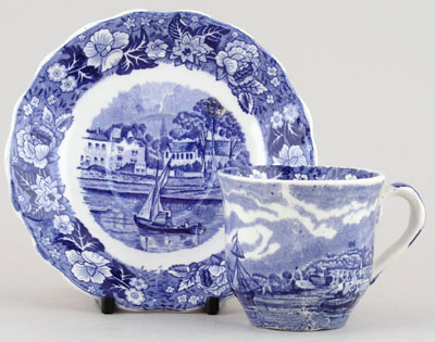 Coffee Cup and Saucer c1920s